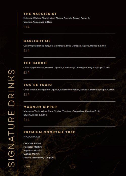 drinks menu 1