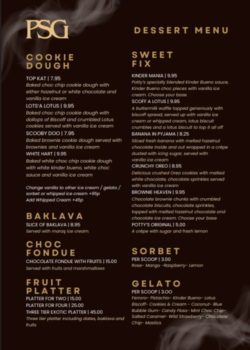 food menu 4